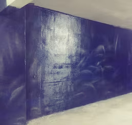 FRP karbon fiber kaplama uygulanmış betonarme kolon yüzey detayı